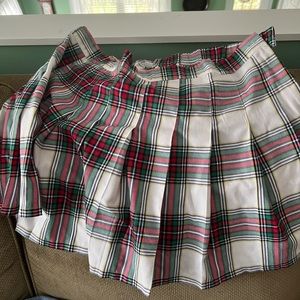 Aerie plaid skirt never worn